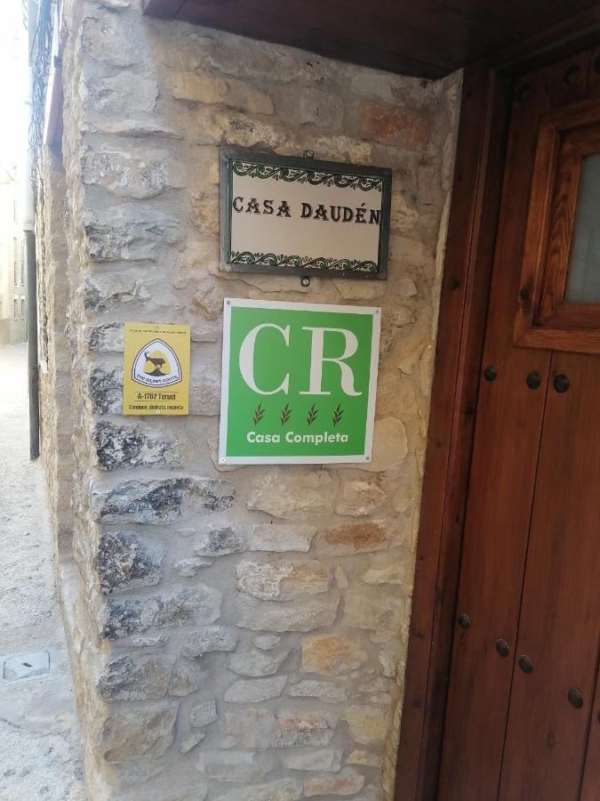 Casa Rural Dauden Cantavieja Exteriör bild